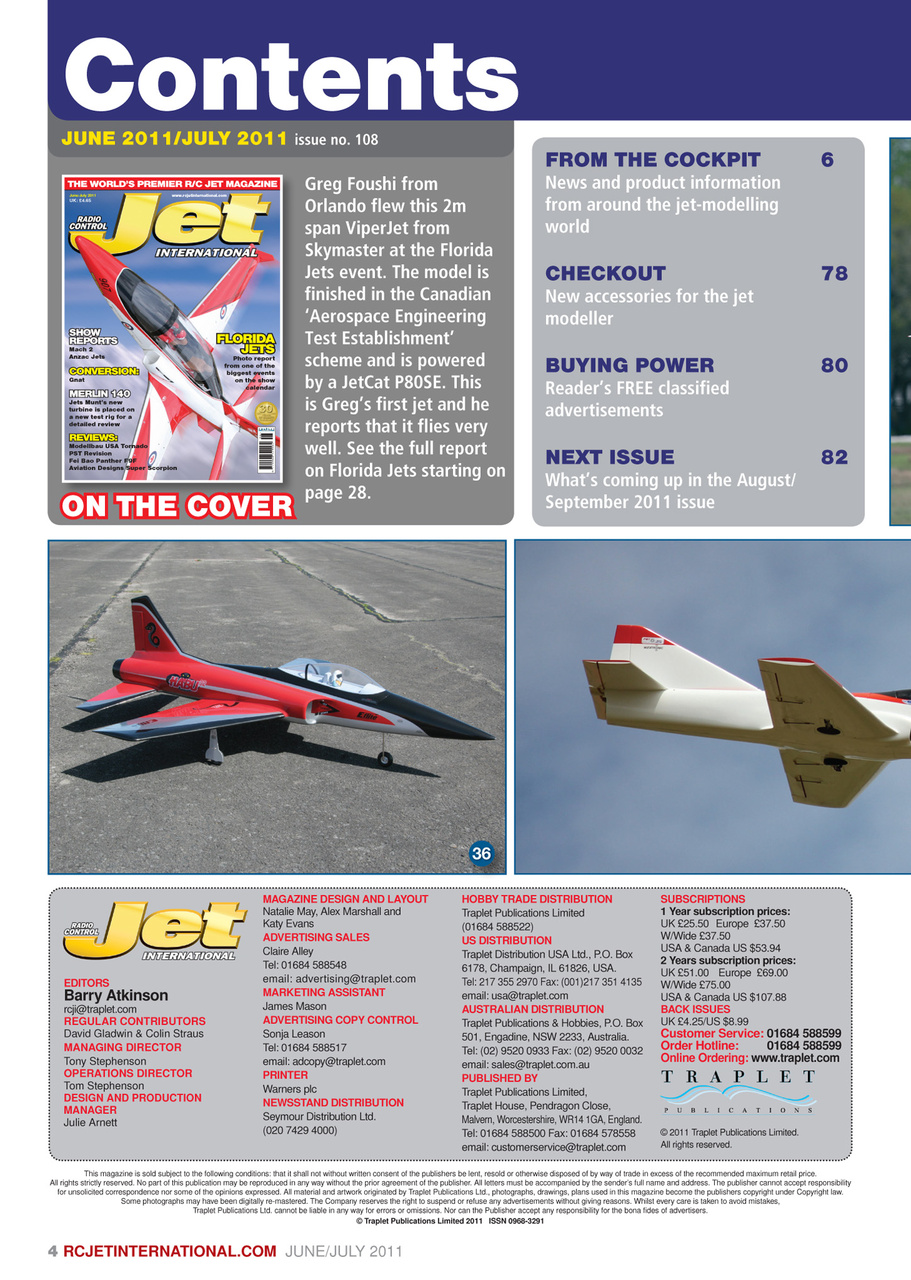 RC Jet International Preview Pages