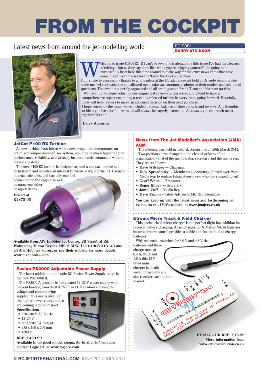 RC Jet International Preview Pages