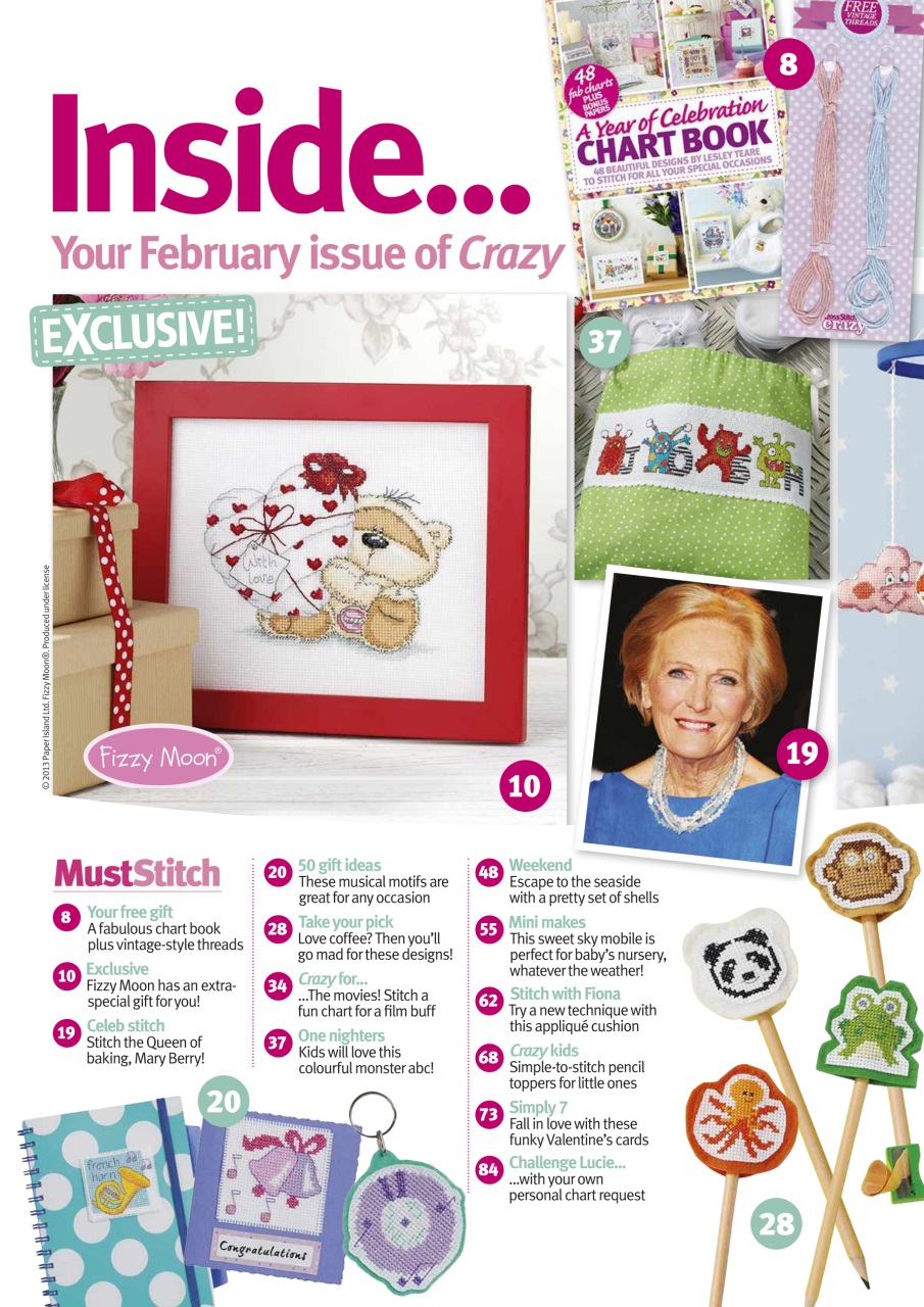 Cross Stitch Crazy Preview Pages