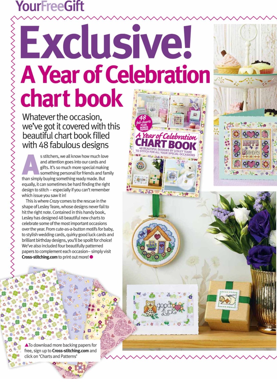 Cross Stitch Crazy Preview Pages