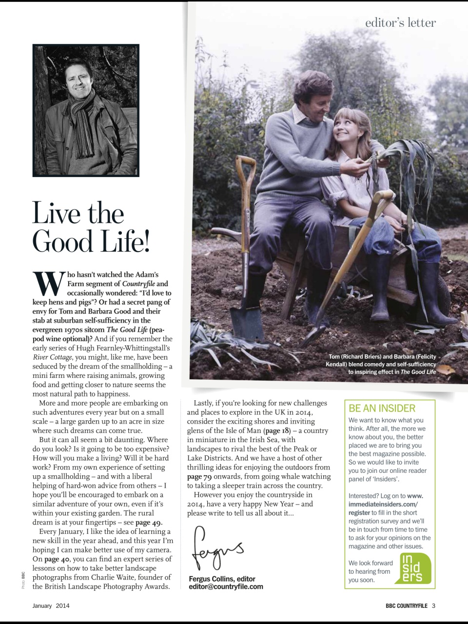 BBC Countryfile Magazine Preview Pages