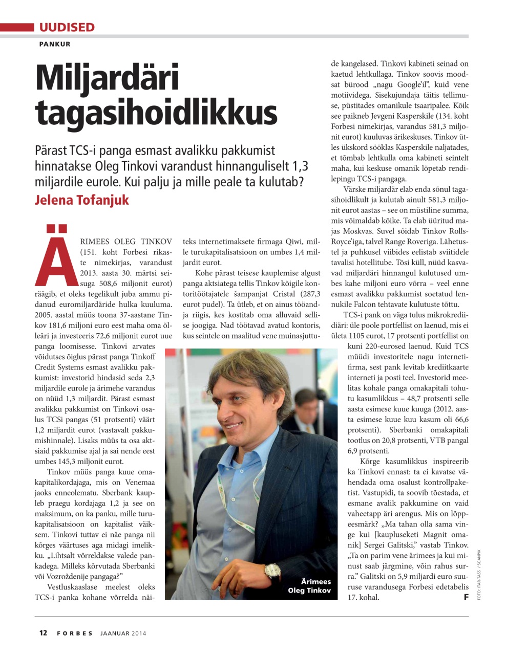 Forbes Estonia Preview Pages