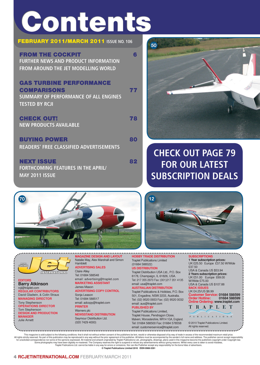 RC Jet International Preview Pages