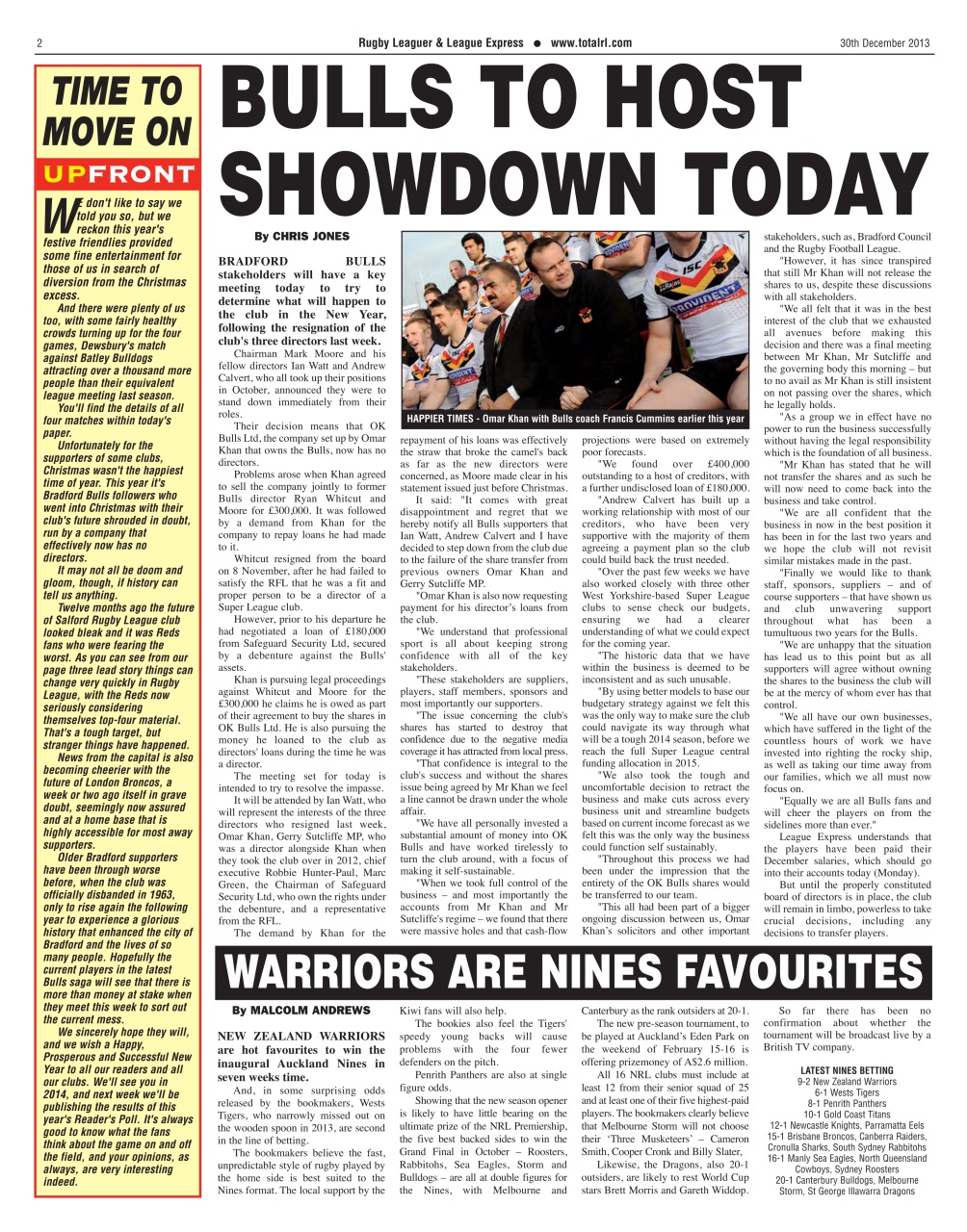 League Express Preview Pages