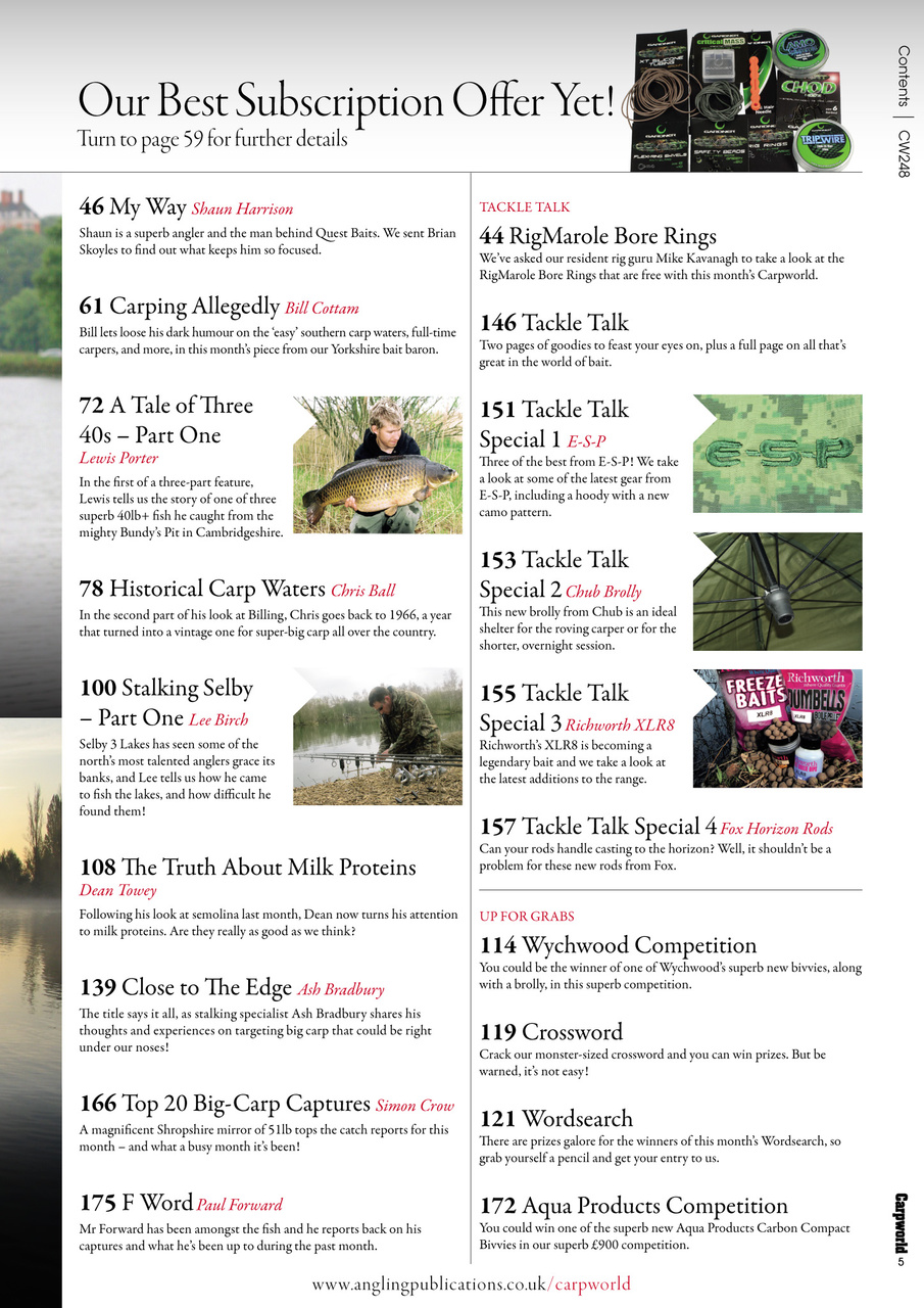 Carpworld Preview Pages