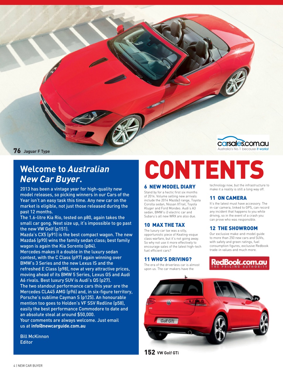 Australian New Car & SUV Buyers Guide Preview Pages