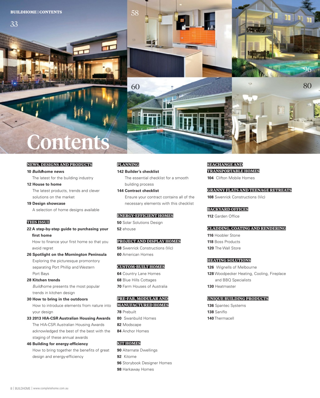 Build Home Victoria Preview Pages