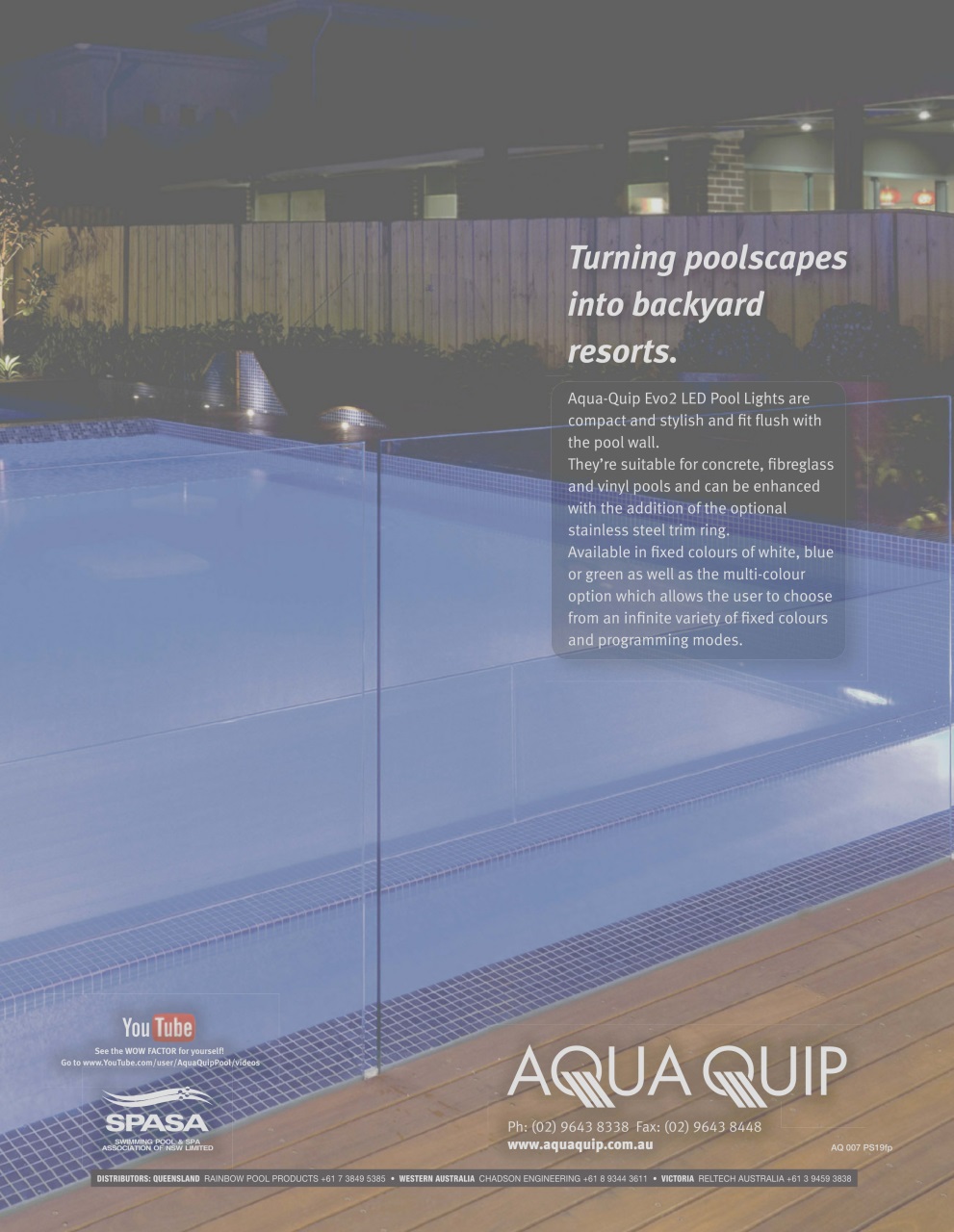 Poolside Showcase Preview Pages