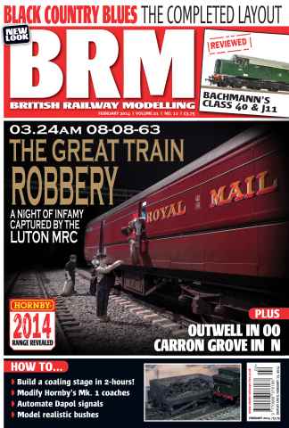 British Railway Modelling (BRM) issue BRM FEB 2014 +SUPP + GUIDE