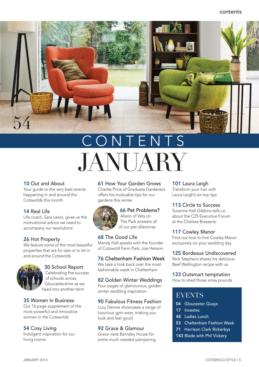 Cotswold Style Preview Pages