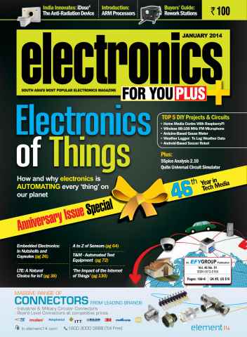 Electronics For You issue January 2014