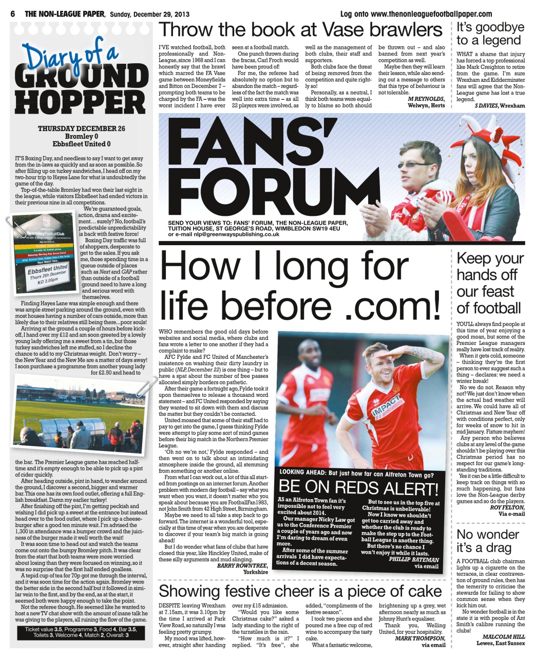 The Non-League Football Paper Preview Pages
