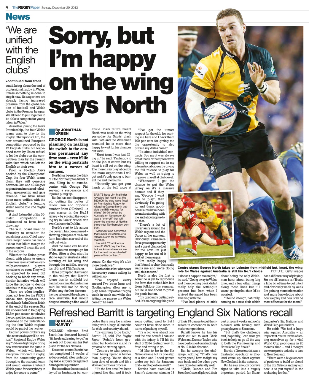 The Rugby Paper Preview Pages