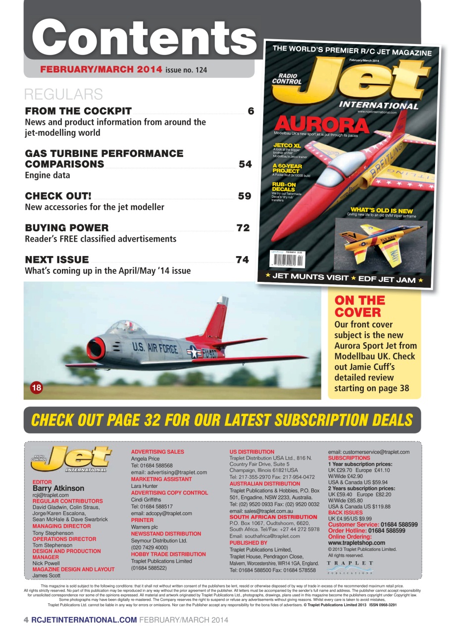 RC Jet International Preview Pages