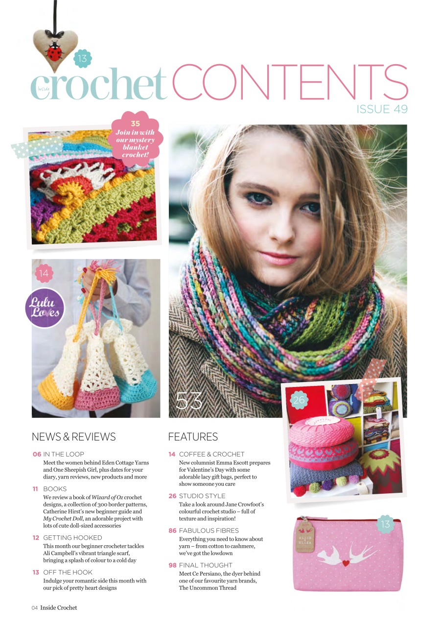 Inside Crochet Preview Pages