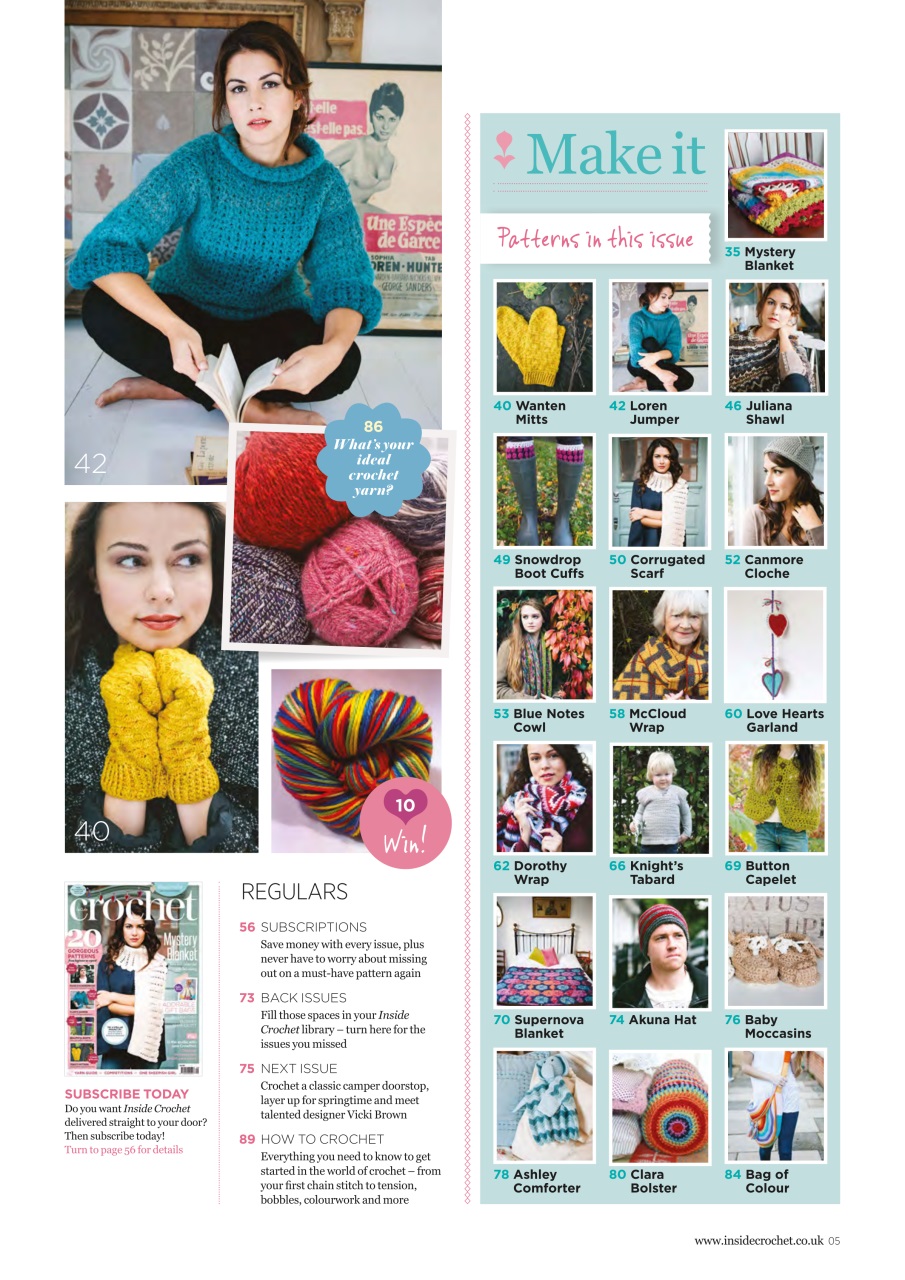 Inside Crochet Preview Pages