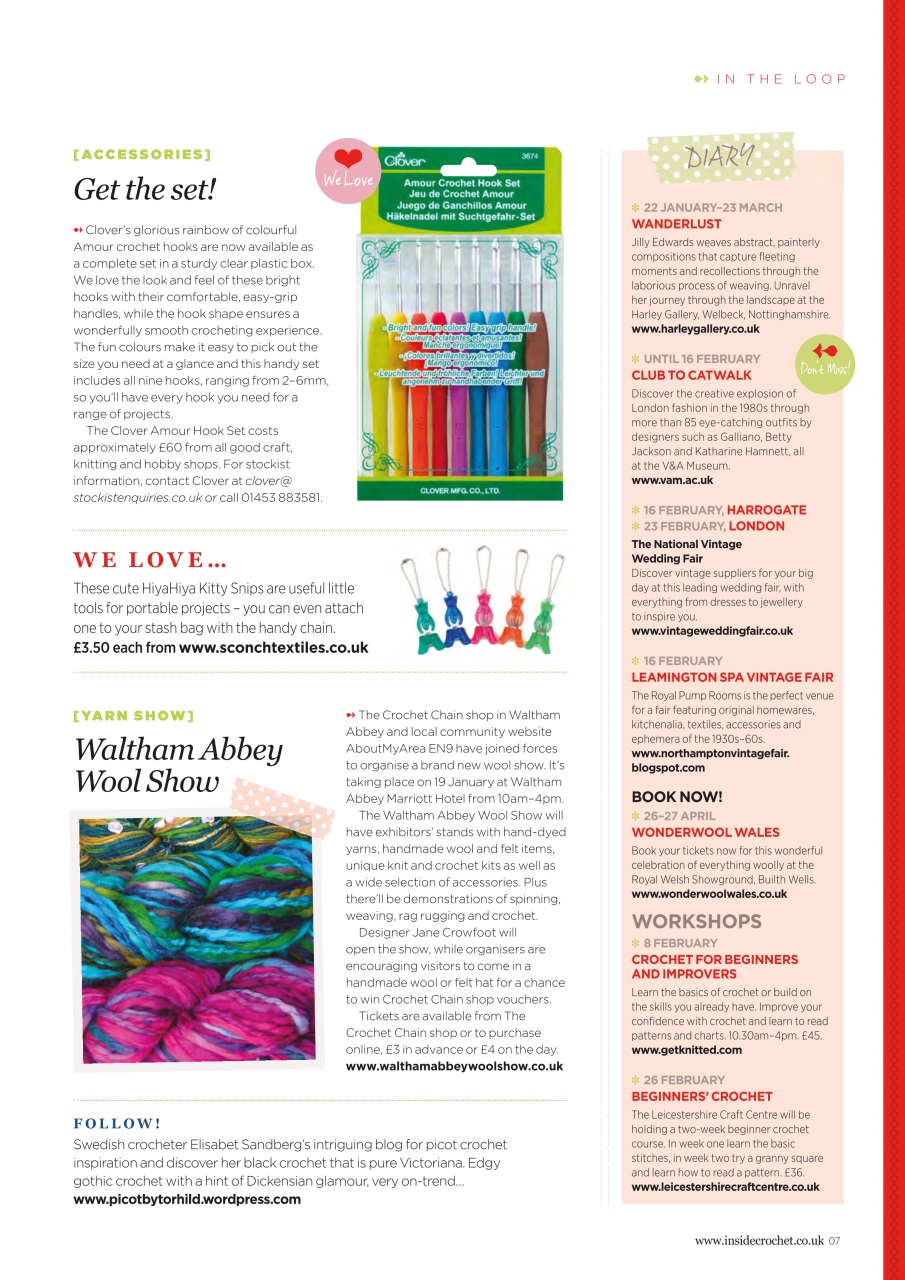 Inside Crochet Preview Pages