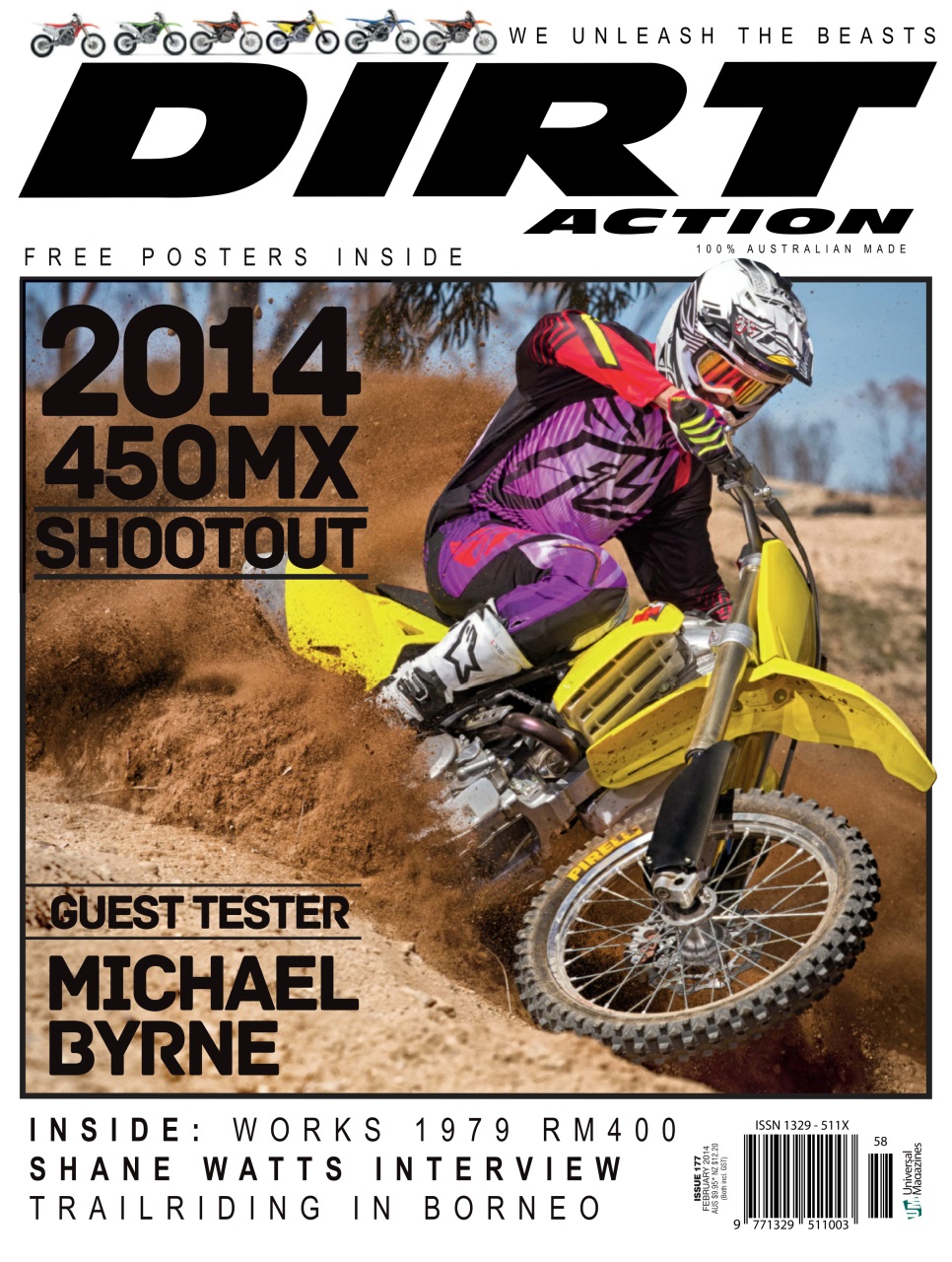 Dirt Action Preview Pages