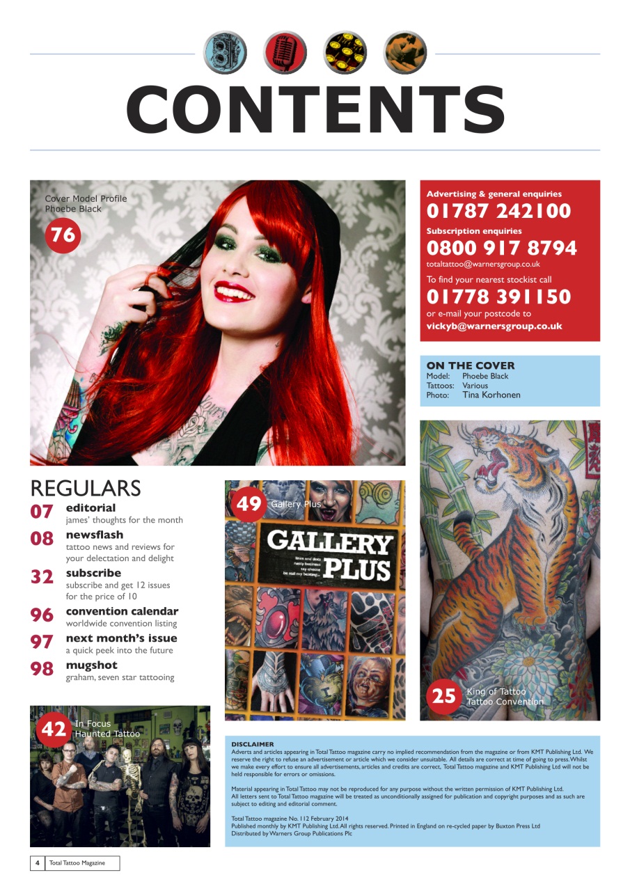 Total Tattoo Preview Pages