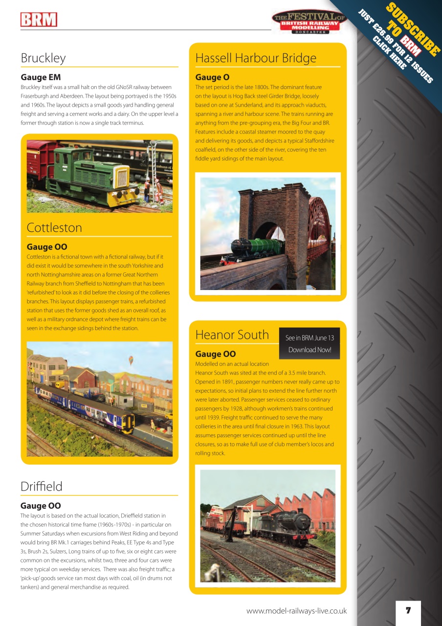 British Railway Modelling (BRM) Preview Pages