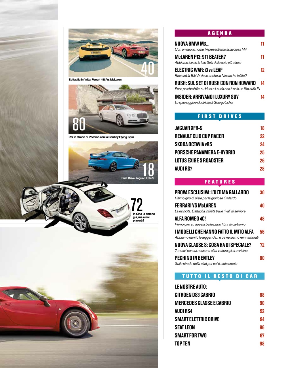 CAR magazine Italia Preview Pages