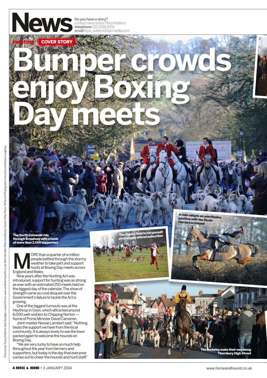 Horse & Hound Preview Pages