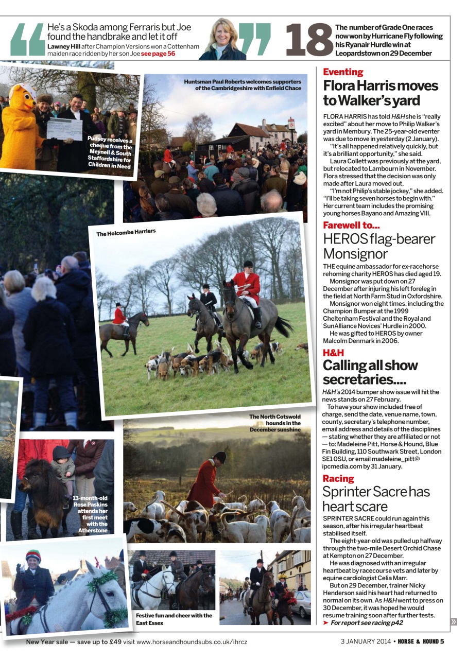 Horse & Hound Preview Pages