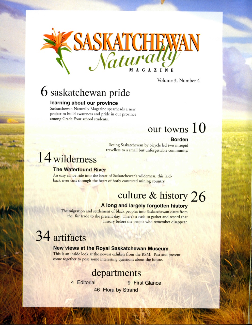 Prairies North Magazine Preview Pages