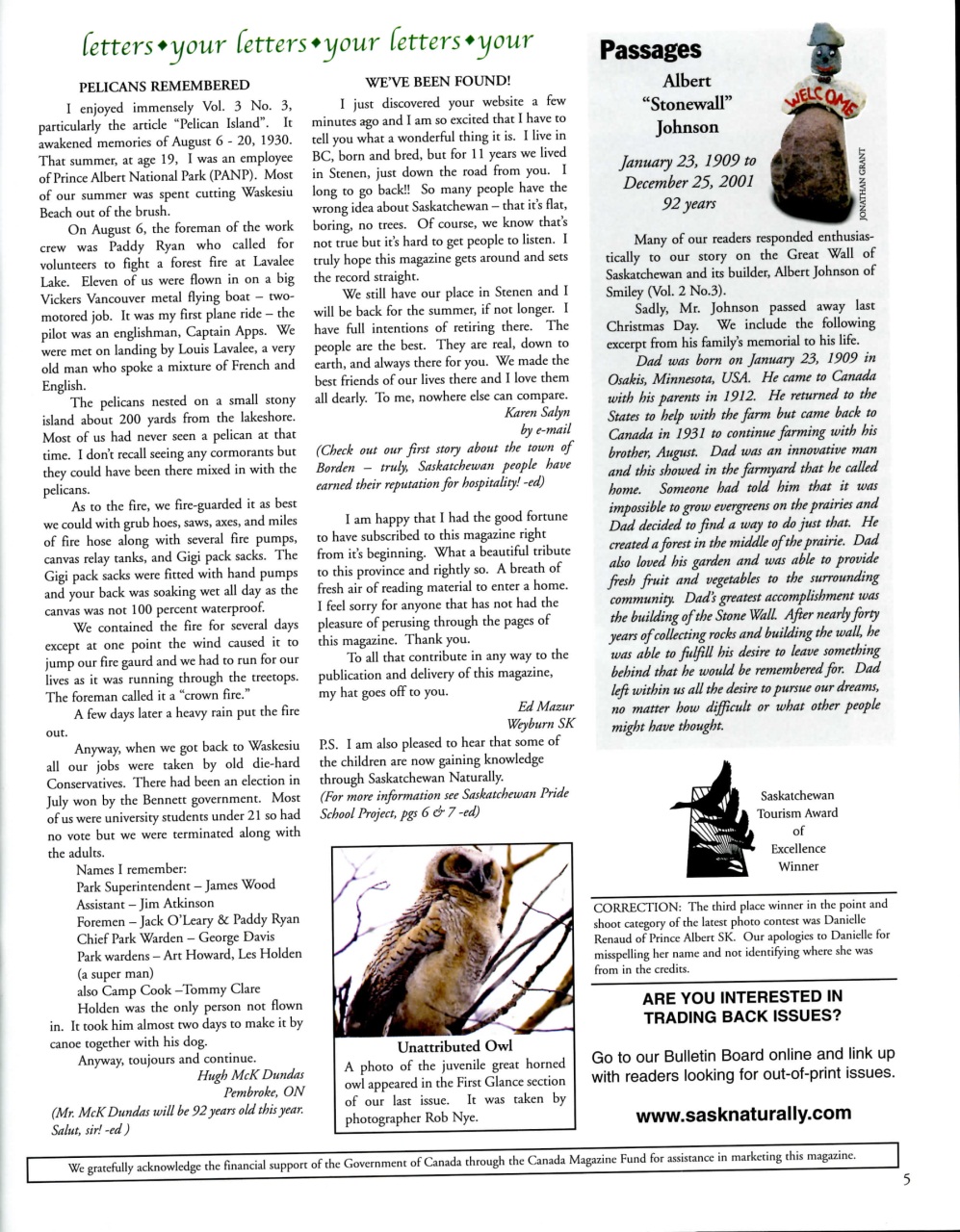 Prairies North Magazine Preview Pages
