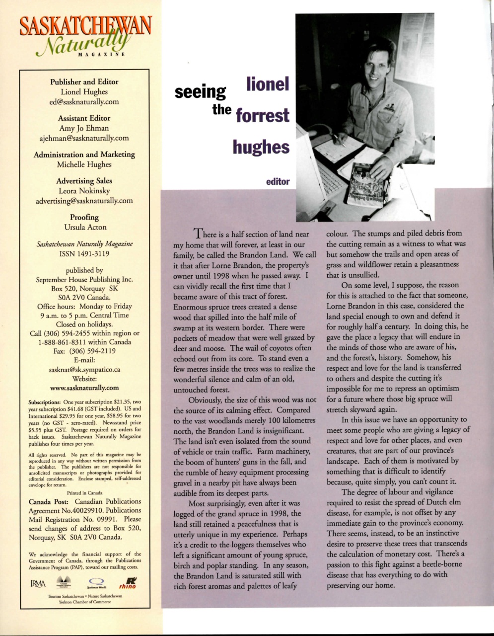 Prairies North Magazine Preview Pages