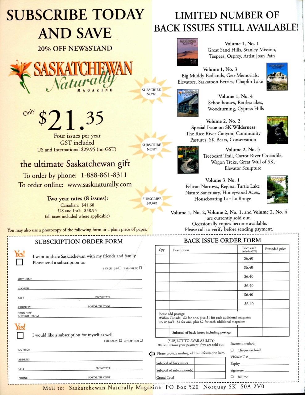 Prairies North Magazine Preview Pages