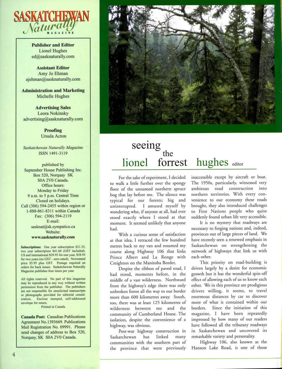 Prairies North Magazine Preview Pages