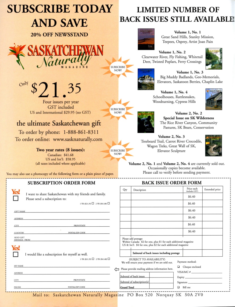 Prairies North Magazine Preview Pages