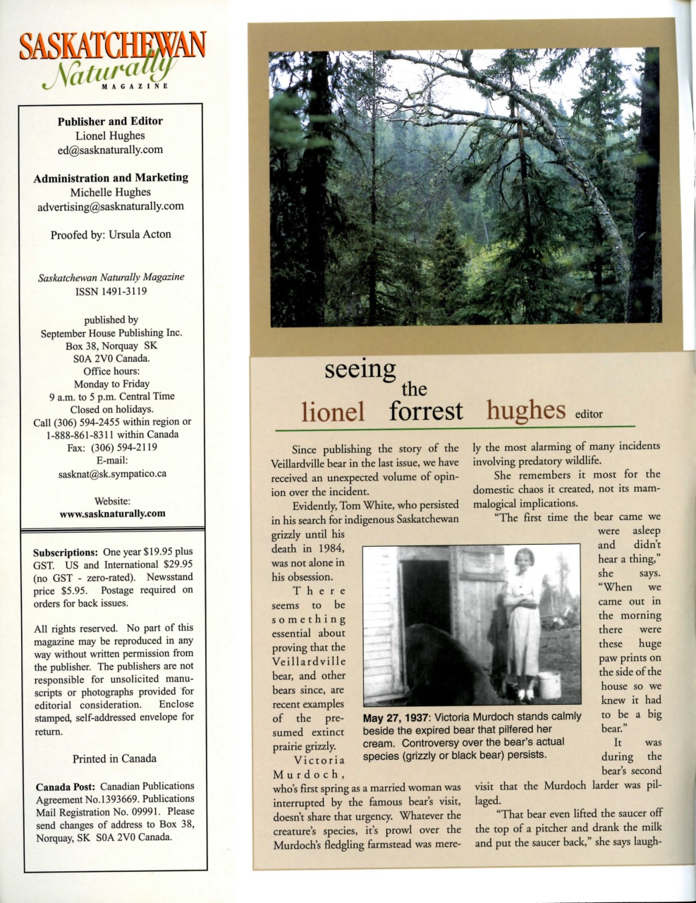 Prairies North Magazine Preview Pages