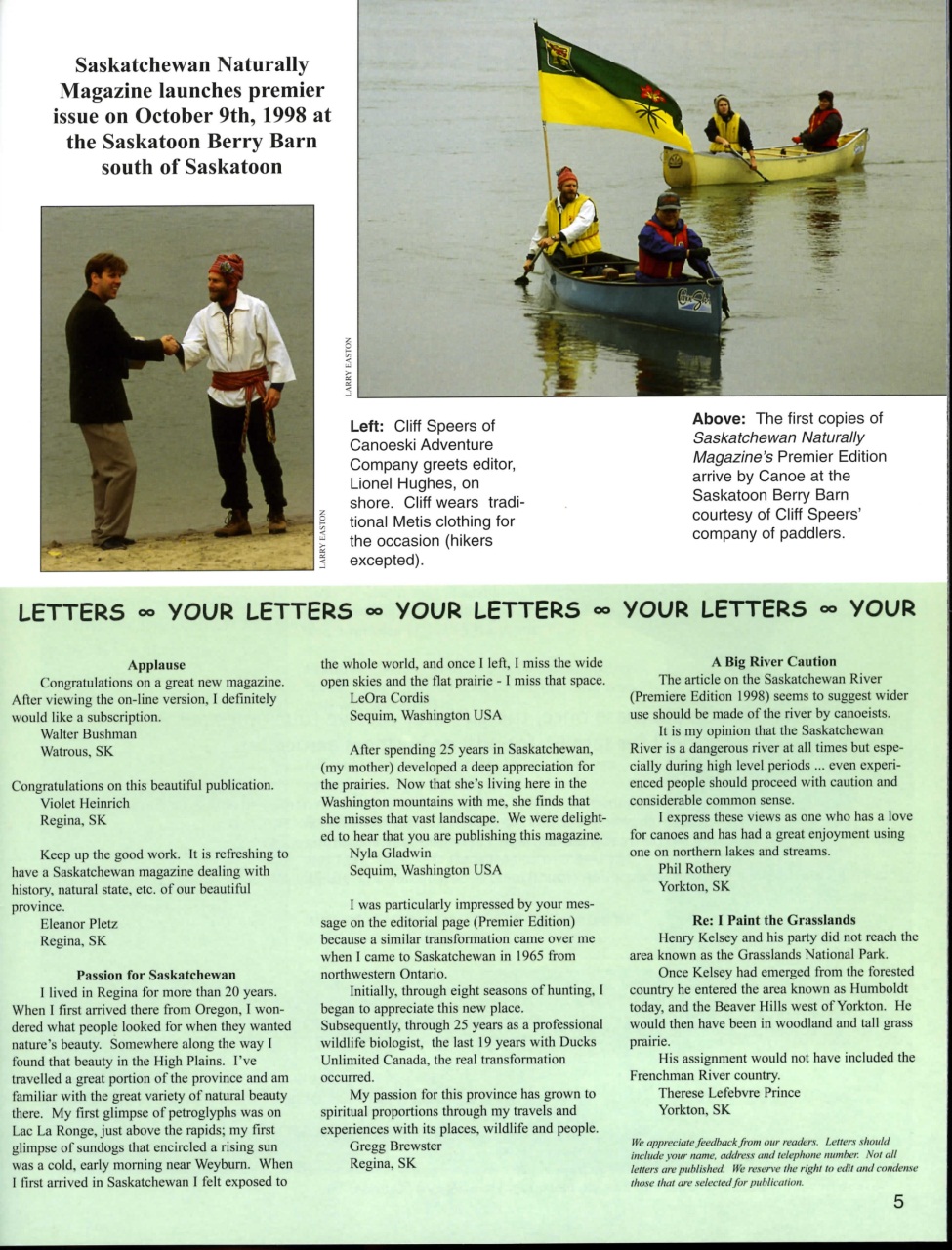 Prairies North Magazine Preview Pages