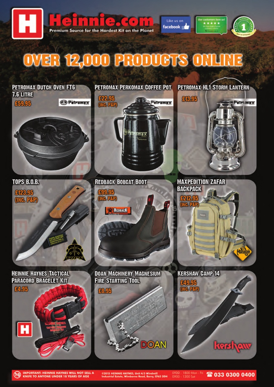 Bushcraft & Survival Skills Magazine Preview Pages
