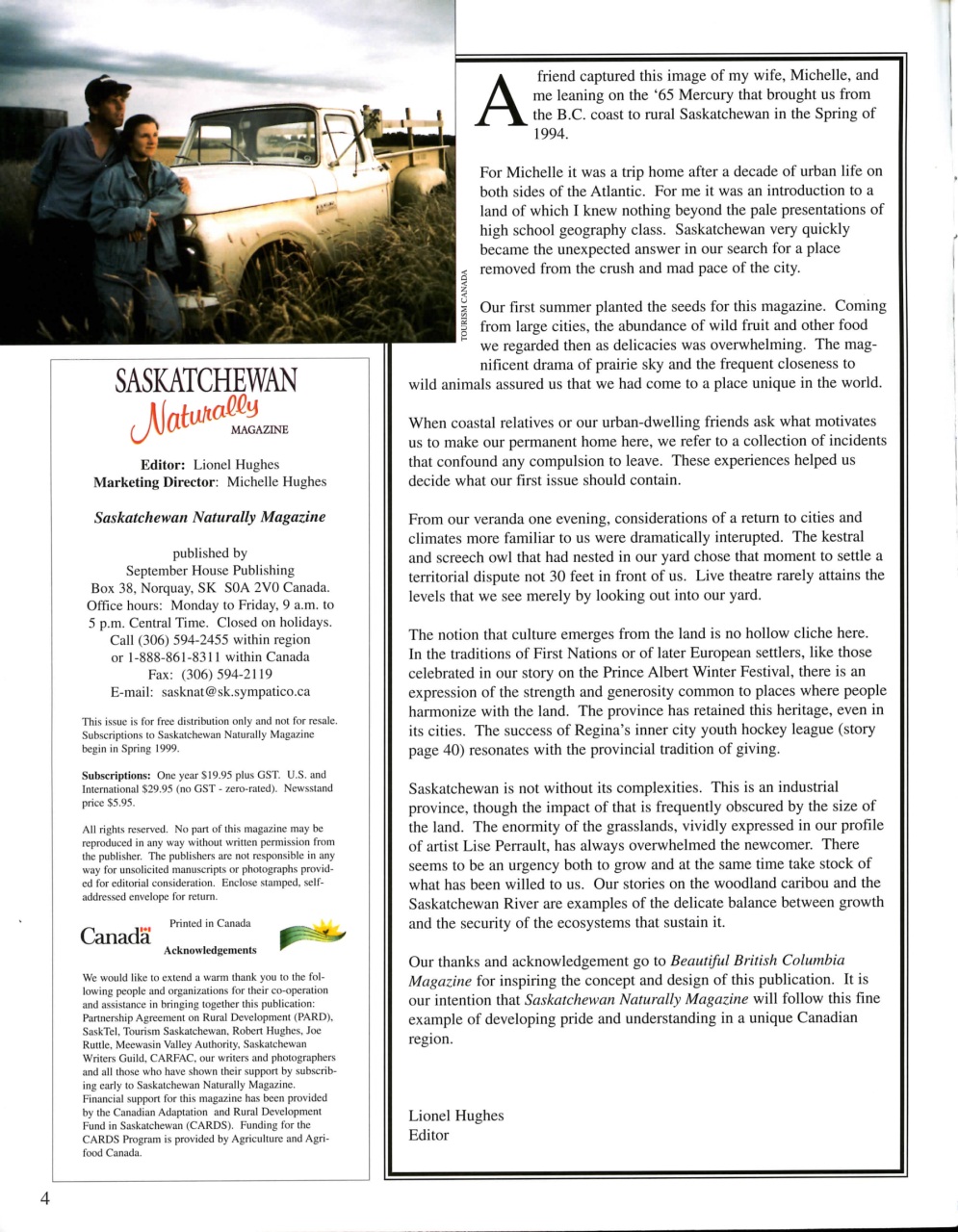 Prairies North Magazine Preview Pages