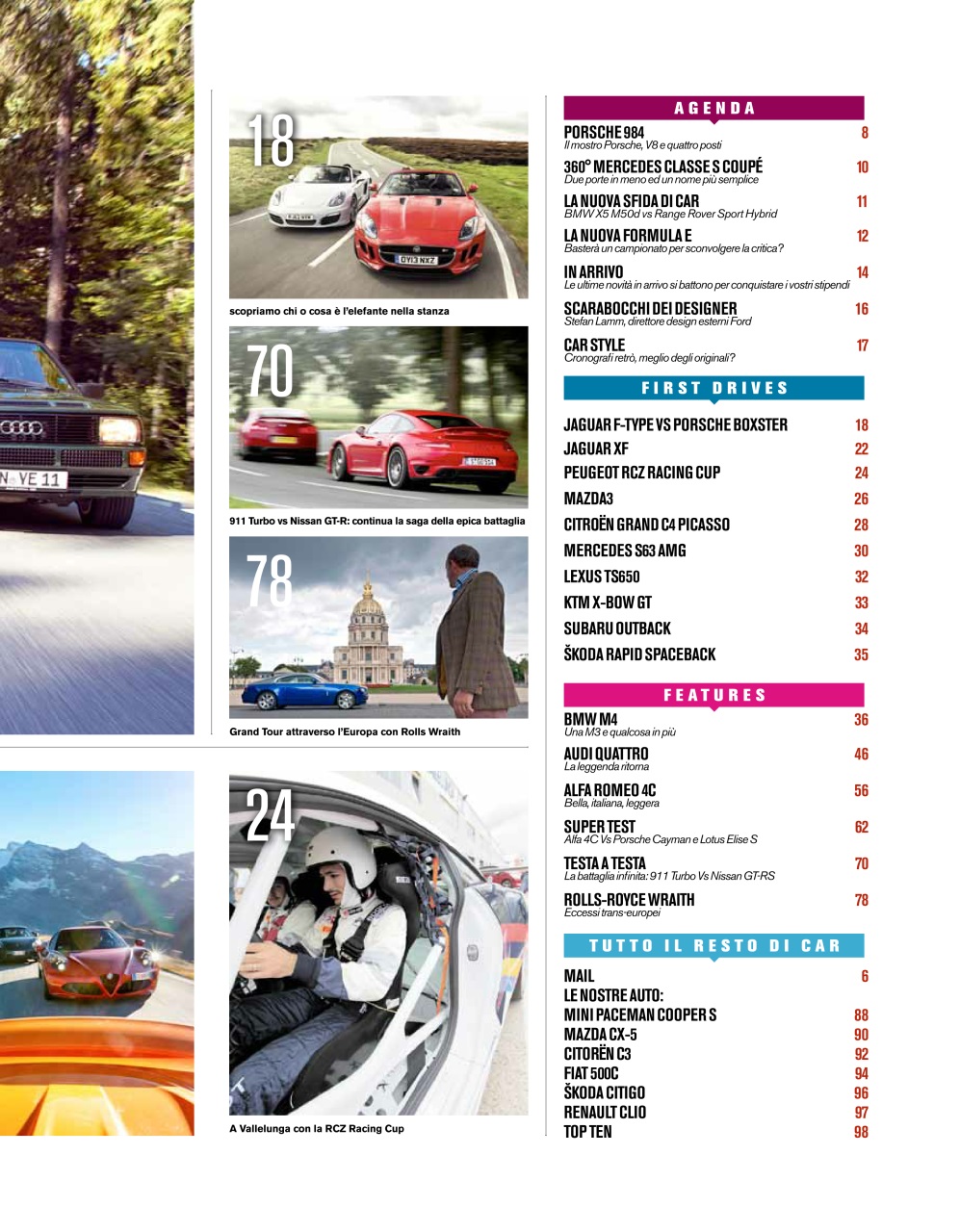 CAR magazine Italia Preview Pages