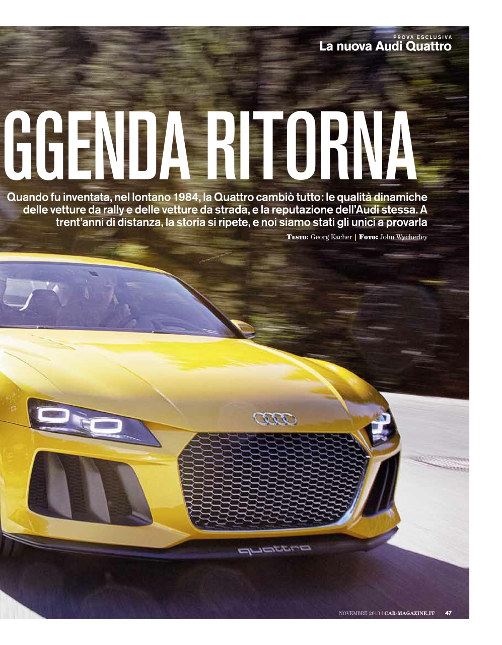CAR magazine Italia Preview Pages