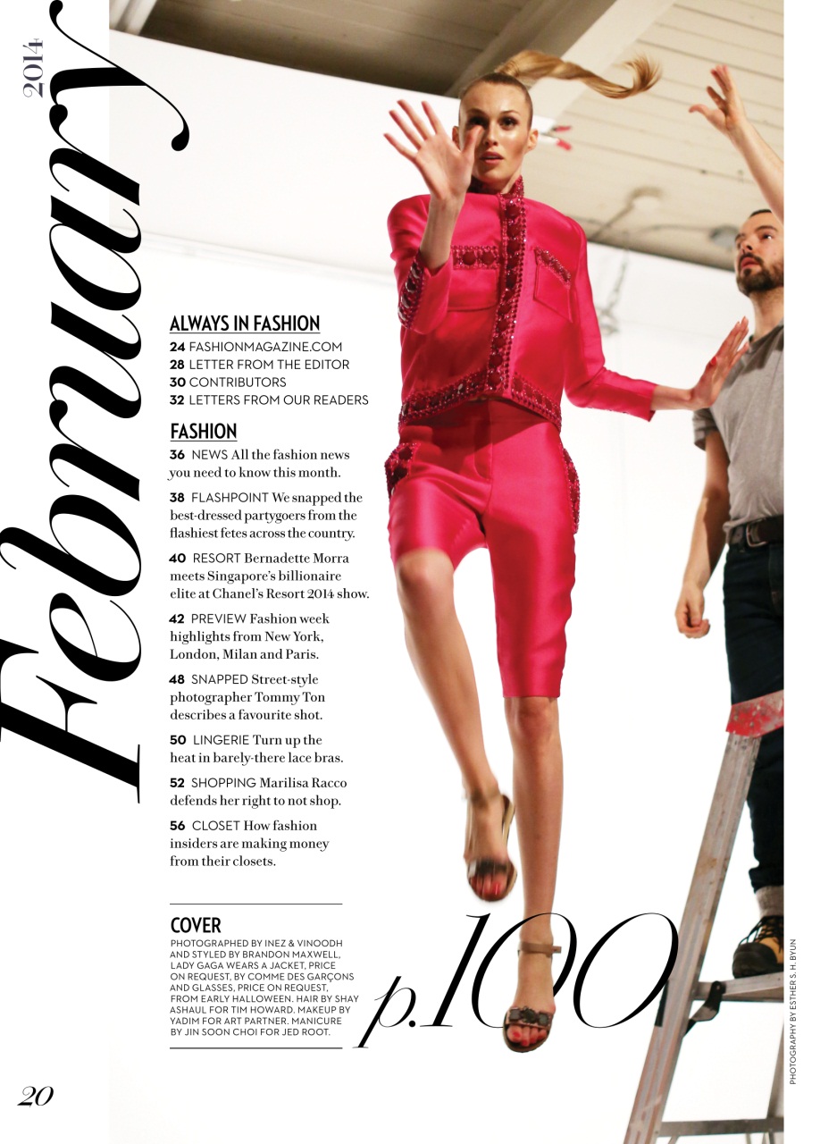 Fashion Magazine Preview Pages