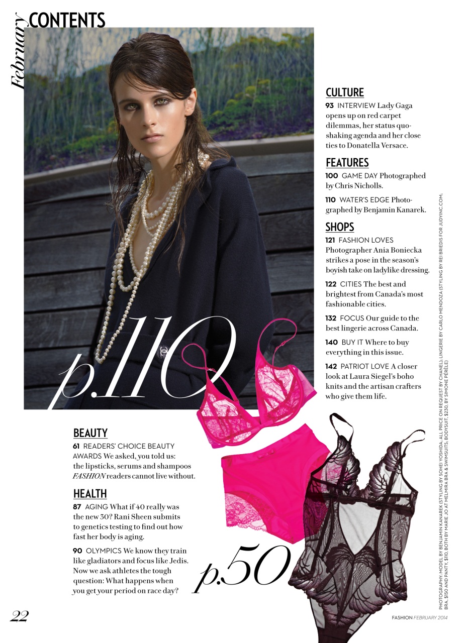 Fashion Magazine Preview Pages