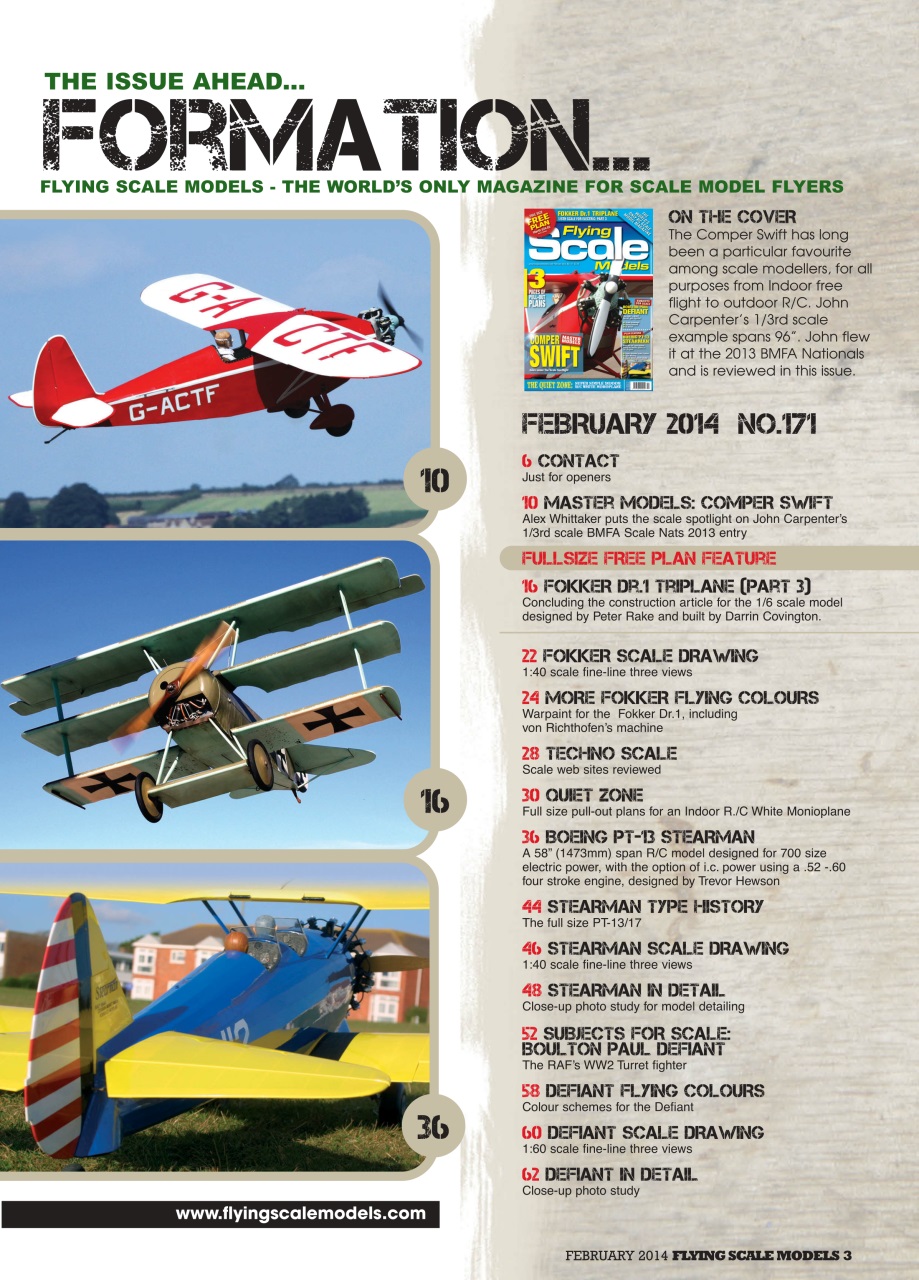 Flying Scale Models Preview Pages