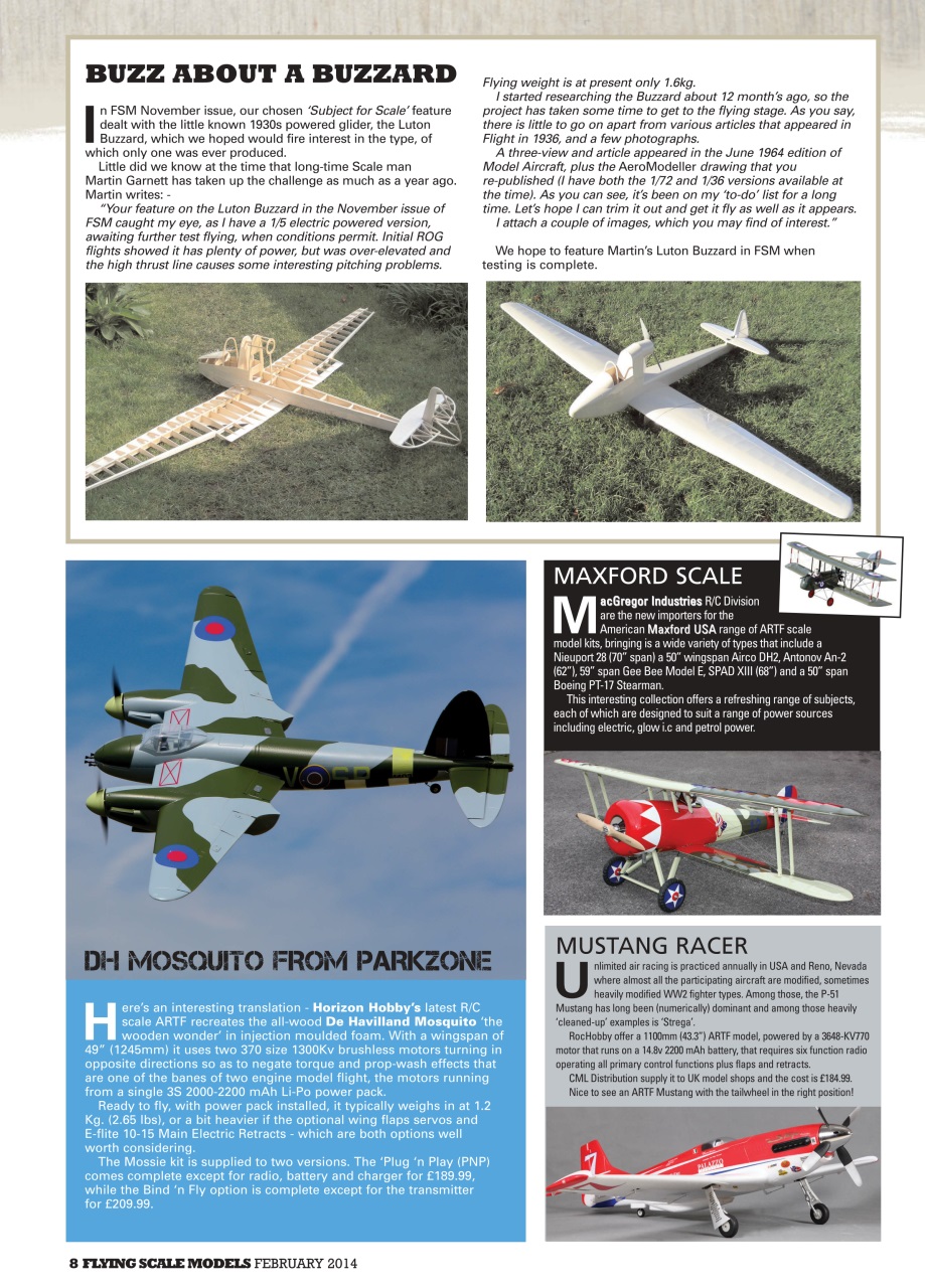 Flying Scale Models Preview Pages