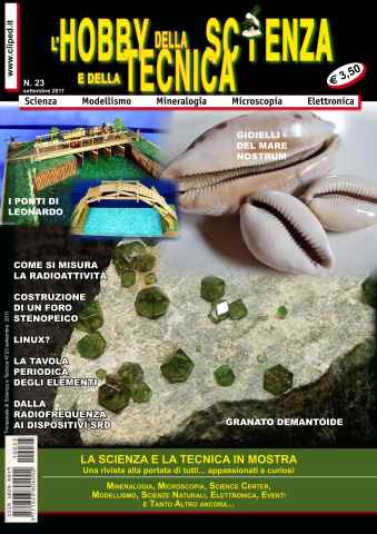 L'HOBBY DELLA SCIENZA E DELLA TECNICA issue N. 23 Settembre 2011