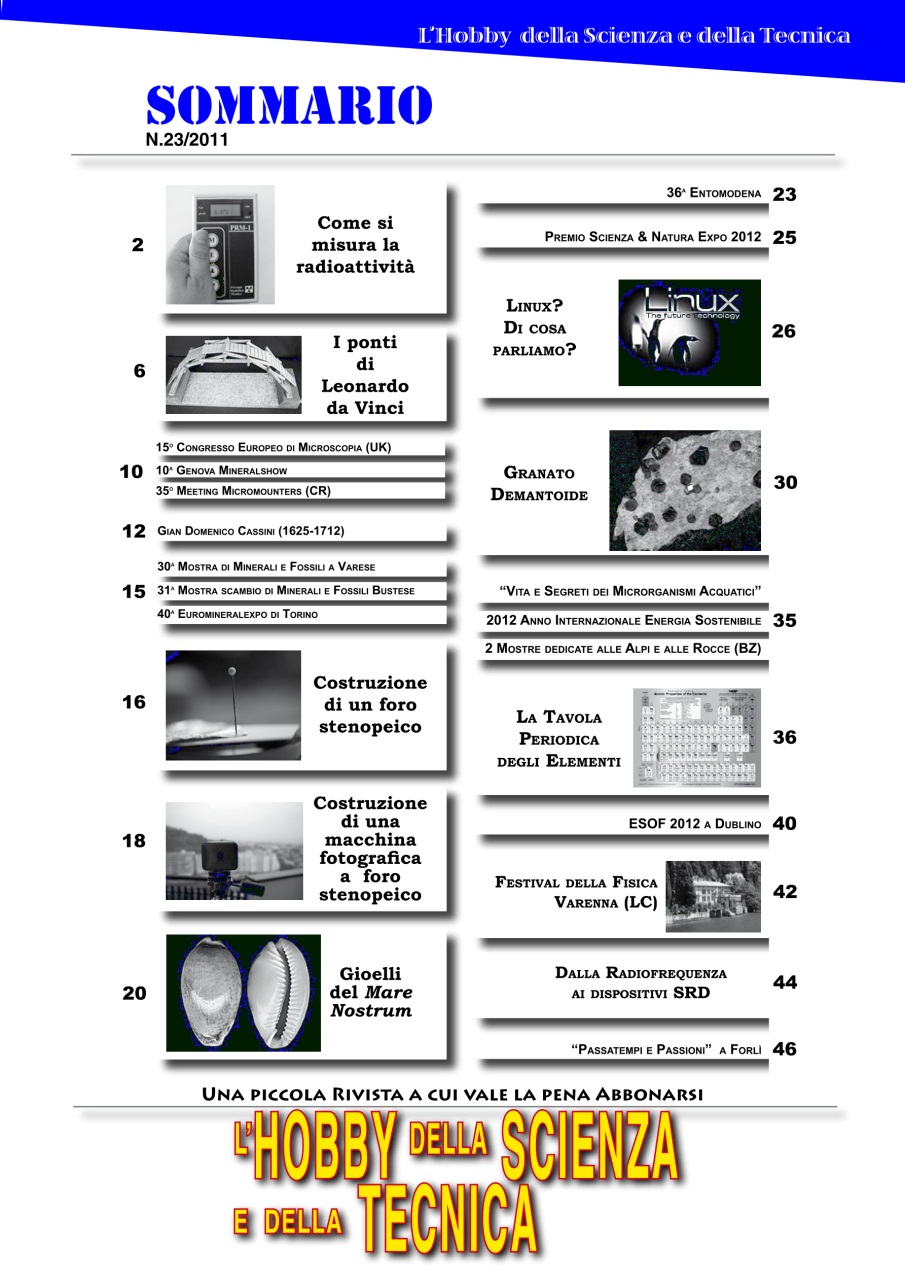 L'HOBBY DELLA SCIENZA E DELLA TECNICA Preview Pages