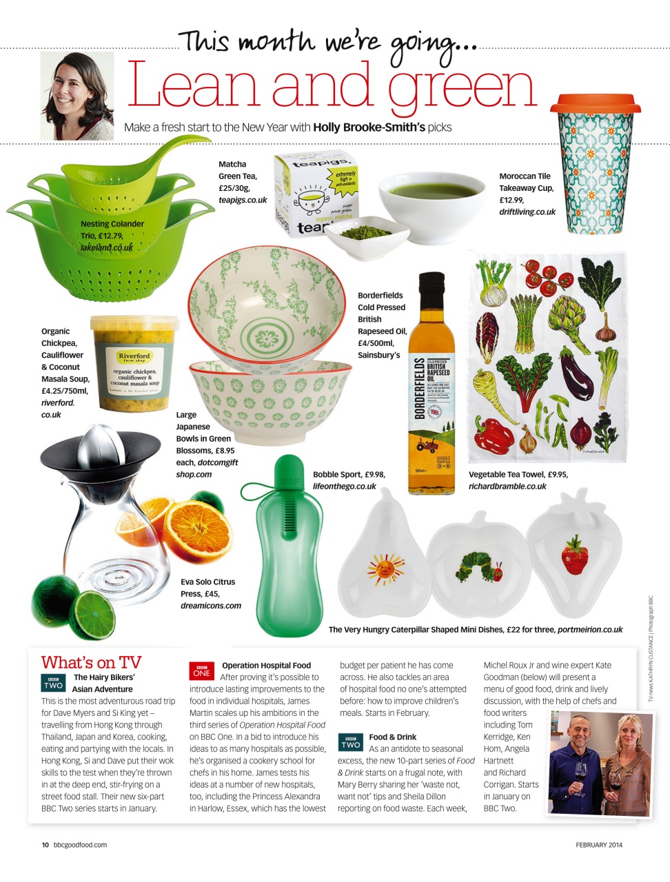 Good Food Magazine Preview Pages