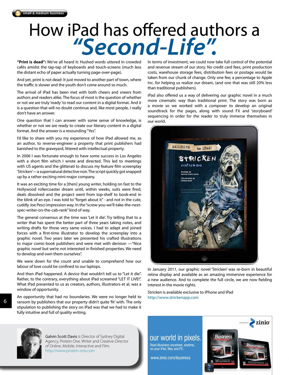 I.Business Preview Pages