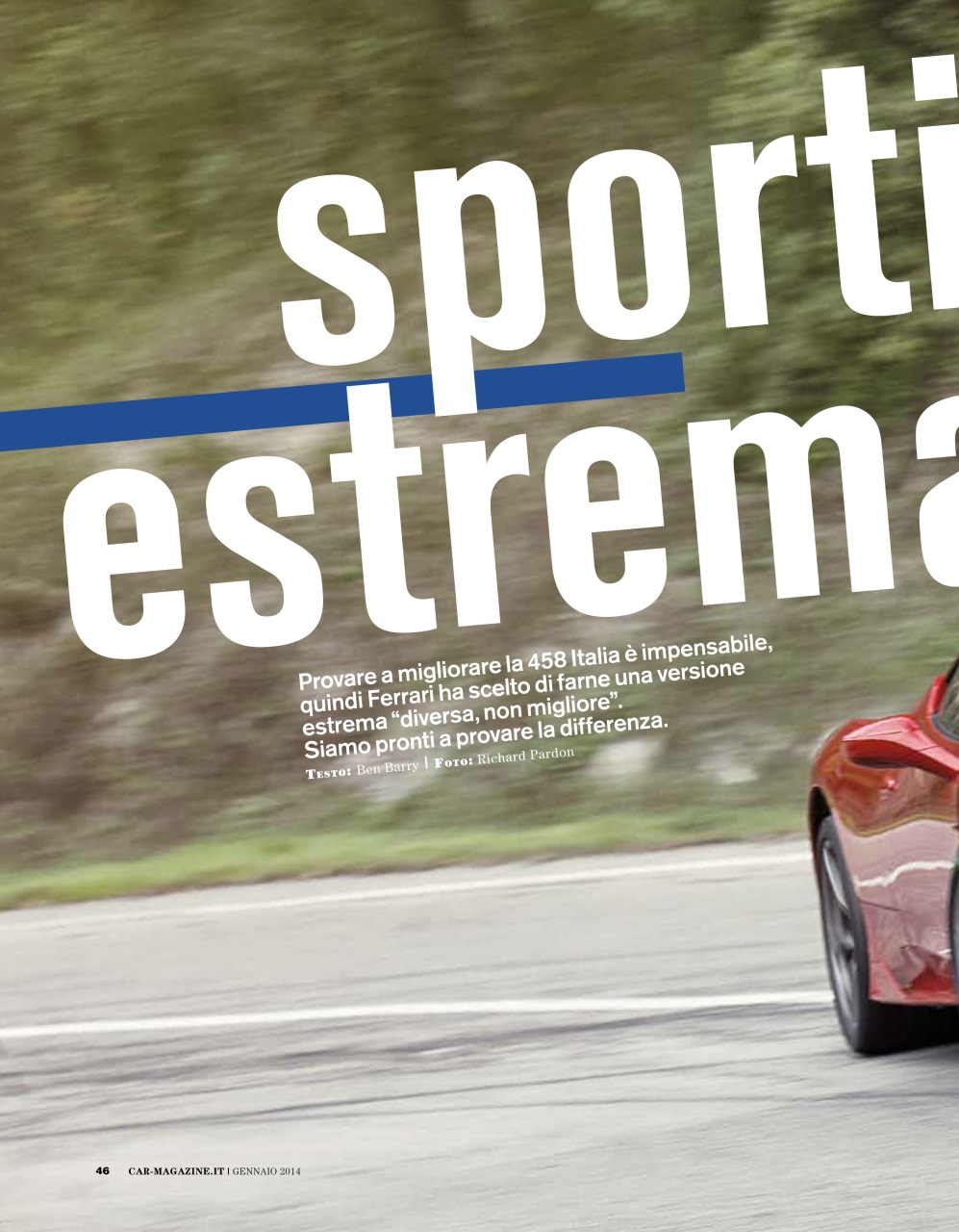 CAR magazine Italia Preview Pages