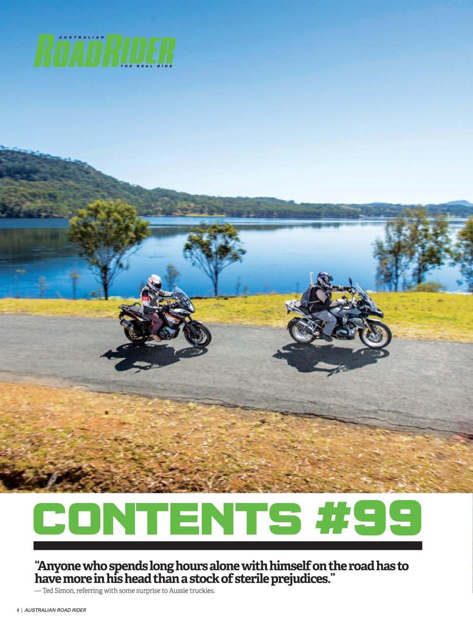 Australian Road Rider Preview Pages