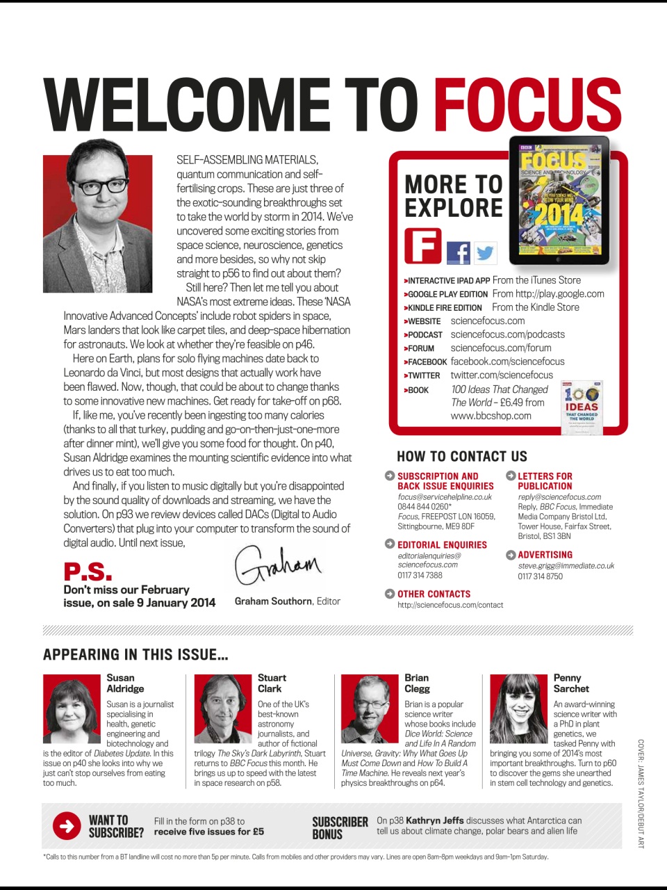 BBC Science Focus Magazine Preview Pages